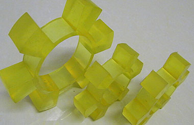 PU六角胶联轴器